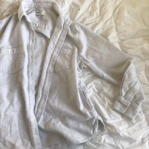 White madewell flannel